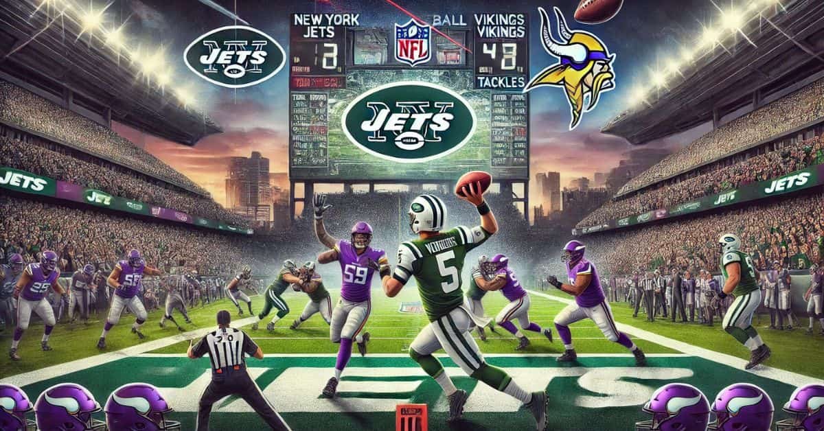 New York Jets vs. Minnesota Vikings Match Player Stats